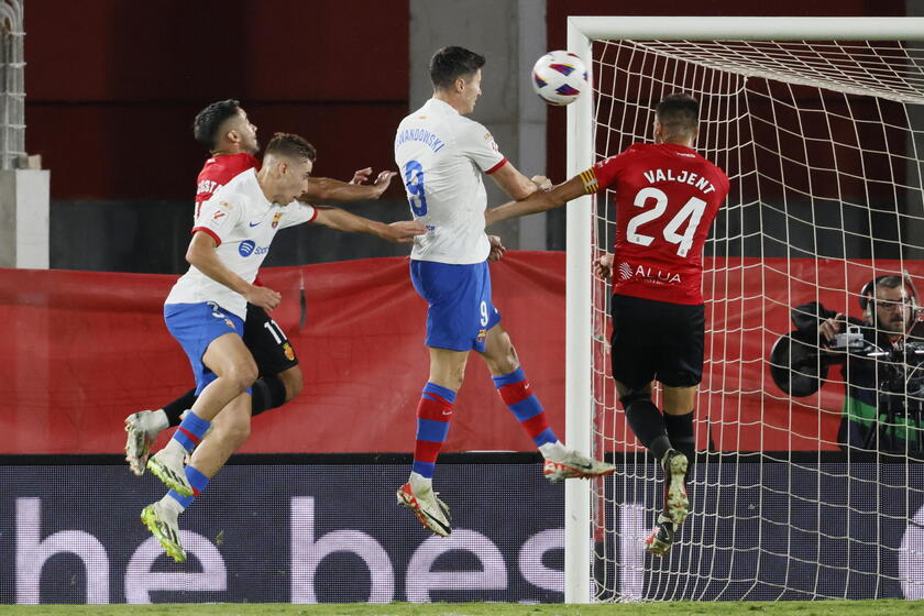 LaLiga: Maiorca-Barcellona 2-2 © ANSA/EPA