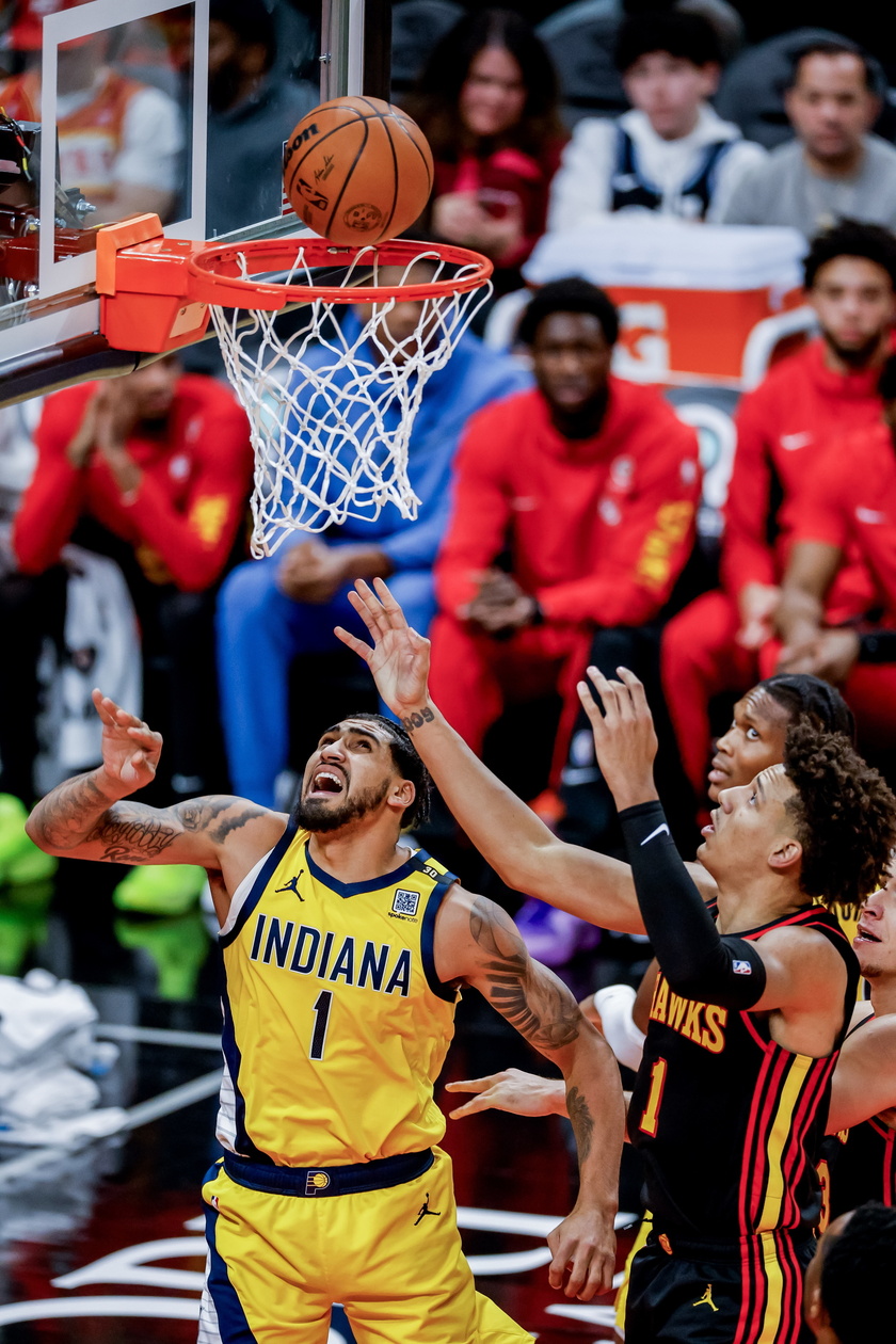 NBA - Indiana Pacers at Atlanta Hawks - RIPRODUZIONE RISERVATA