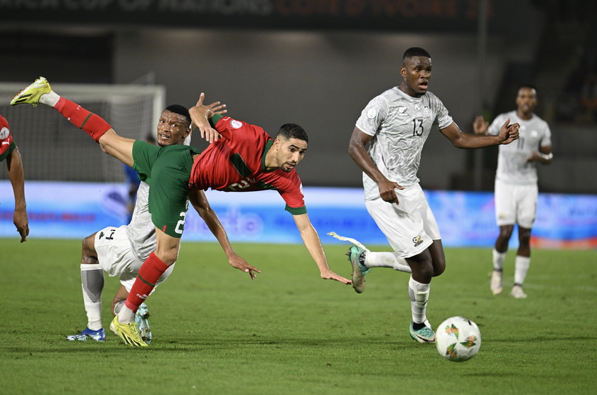 CAF 2023 Africa Cup of Nations Round of 16 - Morocco vs South Africa - RIPRODUZIONE RISERVATA