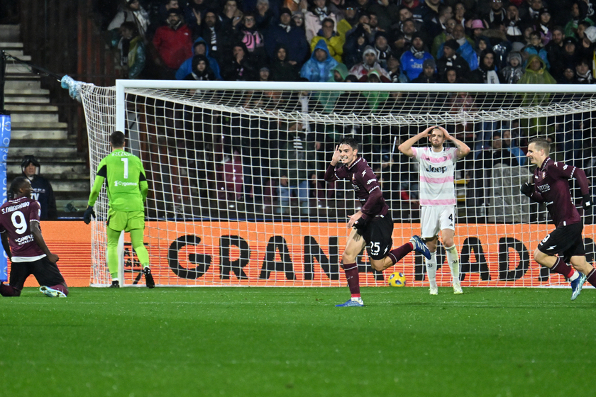 Soccer: Serie A; Salernitana-Juventus - RIPRODUZIONE RISERVATA
