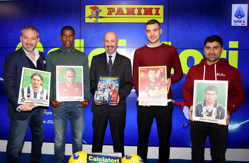 Presentazione album figurine Panini 'Calciatori 2023-2024'
