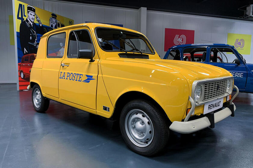 Ieri come oggi, Renault 4 in divisa e abito da lavoro