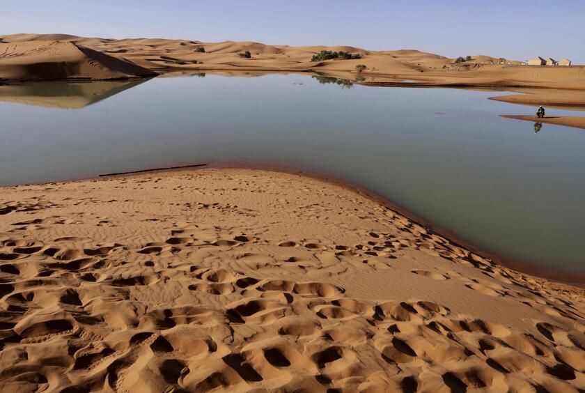 Sahara, alluvione nel deserto