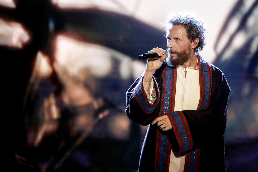 Jovanotti ospite della trasmissione televisiva 'Che tempo che fa'