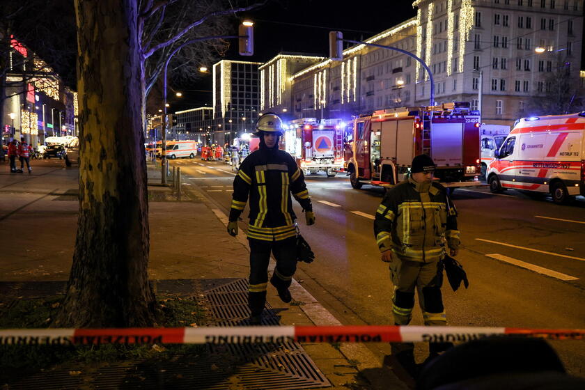 At least one dead and dozens injured after car driven into crowd at German Christmas market