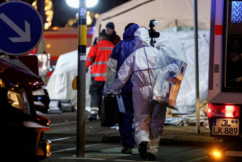 At least one dead and dozens injured after car driven into crowd at German Christmas market