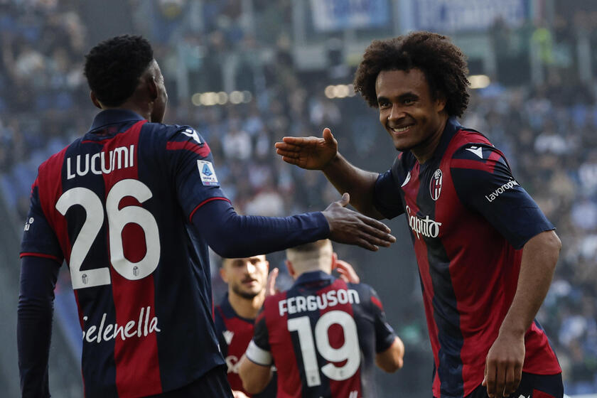 Serie A soccer match between SS Lazio vs Bologna FC - RIPRODUZIONE RISERVATA