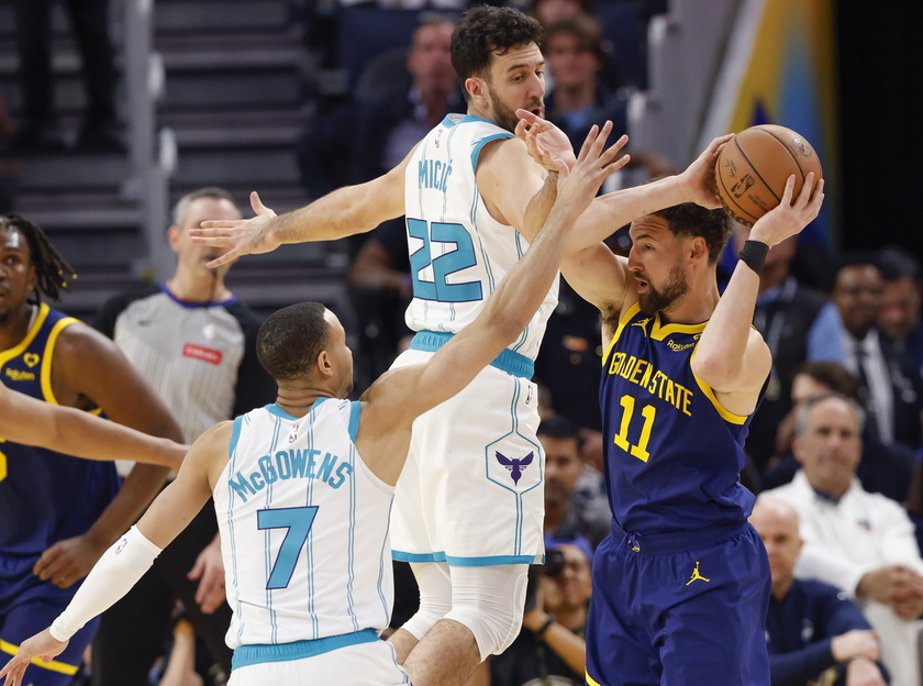 NBA - Charlotte Hornets at Golden State Warriors - RIPRODUZIONE RISERVATA