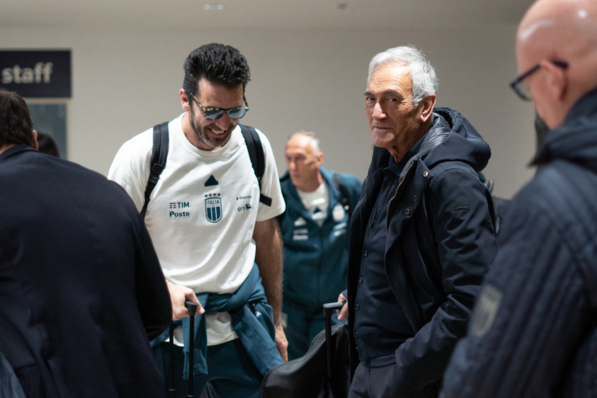 Calcio: la nazionale partita per la tournée negli Usa - RIPRODUZIONE RISERVATA