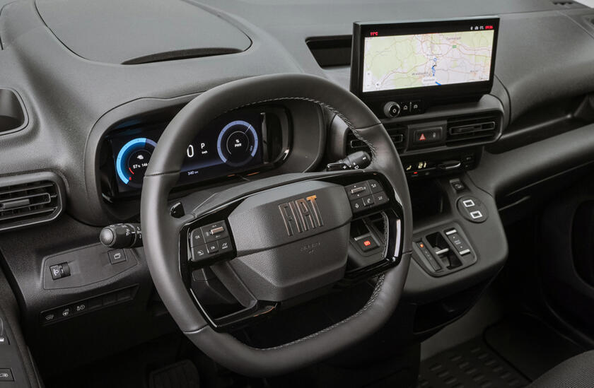 E-Doblò Fiat Professional, accesso gamma Stellantis Pro One © ANSA/Stellantis Pro One