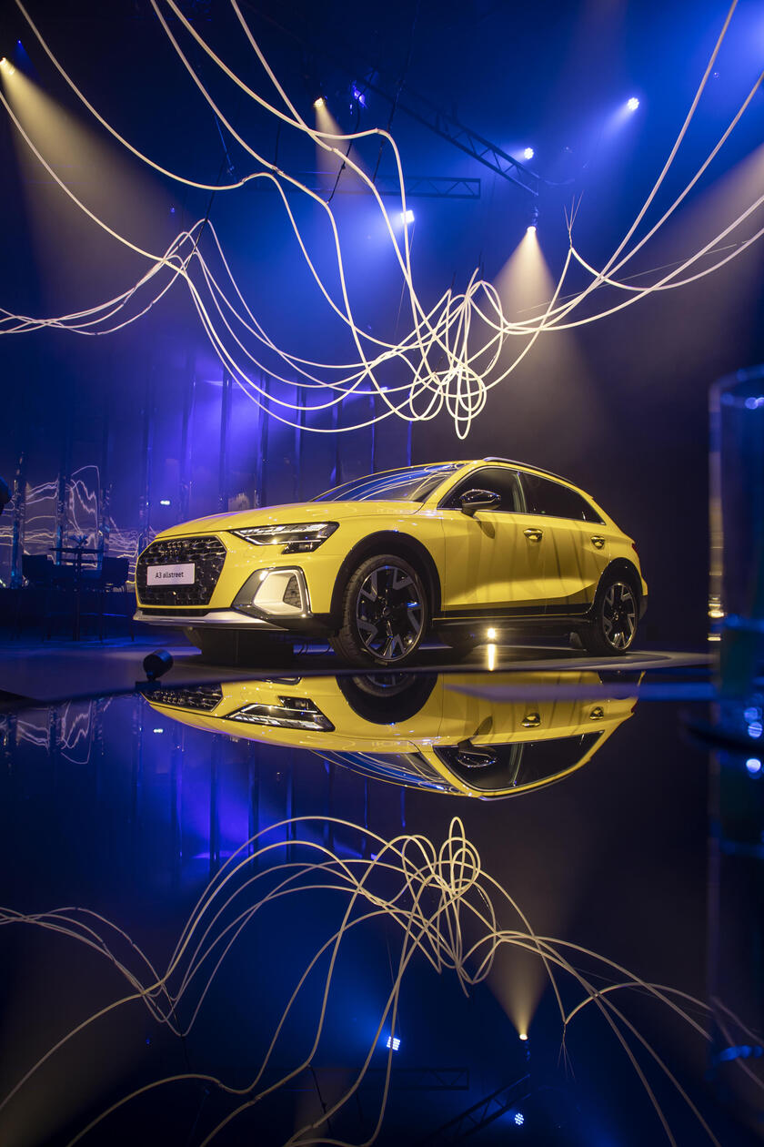 Anteprima italiana Nuova Audi A3 allstreet - RIPRODUZIONE RISERVATA