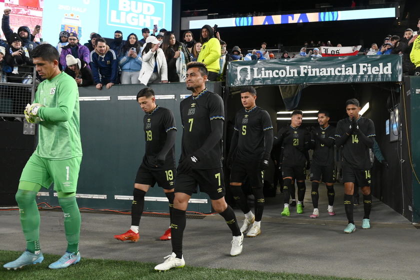 Soccer international friendly - Argentina vs El Salvador - RIPRODUZIONE RISERVATA