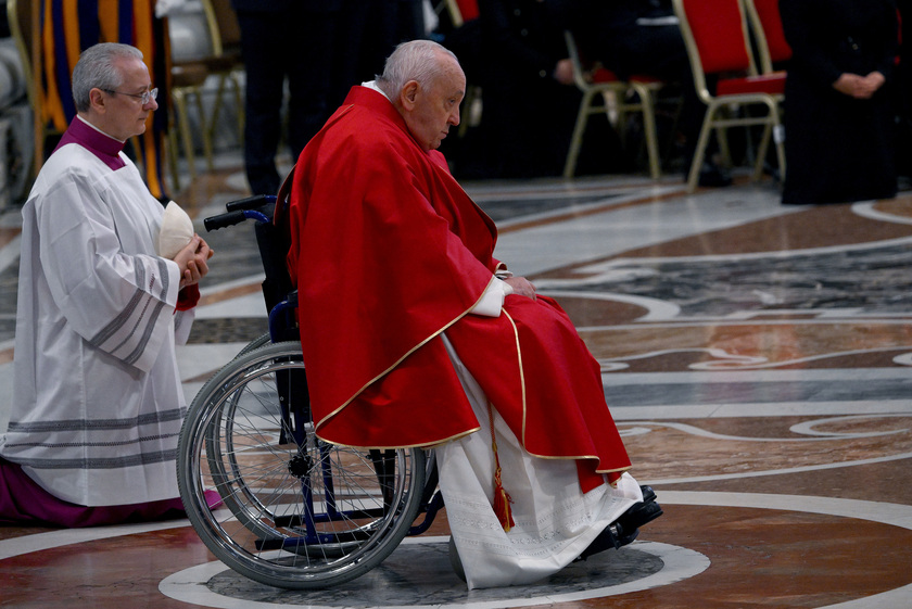 Pope Francis celebrates Good Friday Mass - RIPRODUZIONE RISERVATA