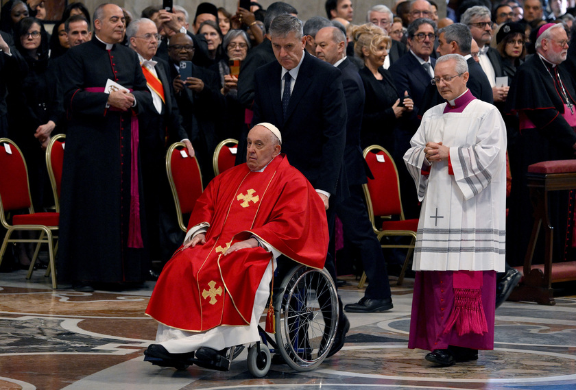 Pope Francis celebrates Good Friday Mass - RIPRODUZIONE RISERVATA