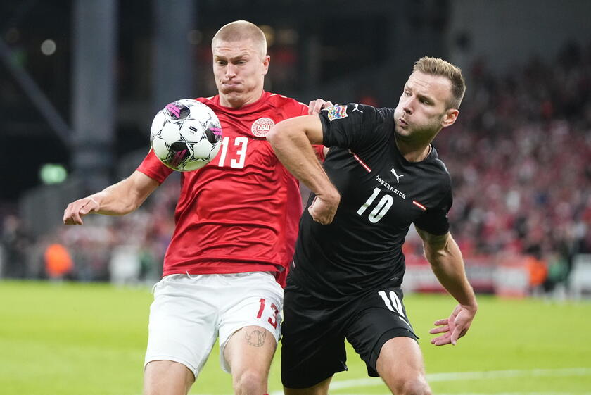 Denmark vs Austria - RIPRODUZIONE RISERVATA