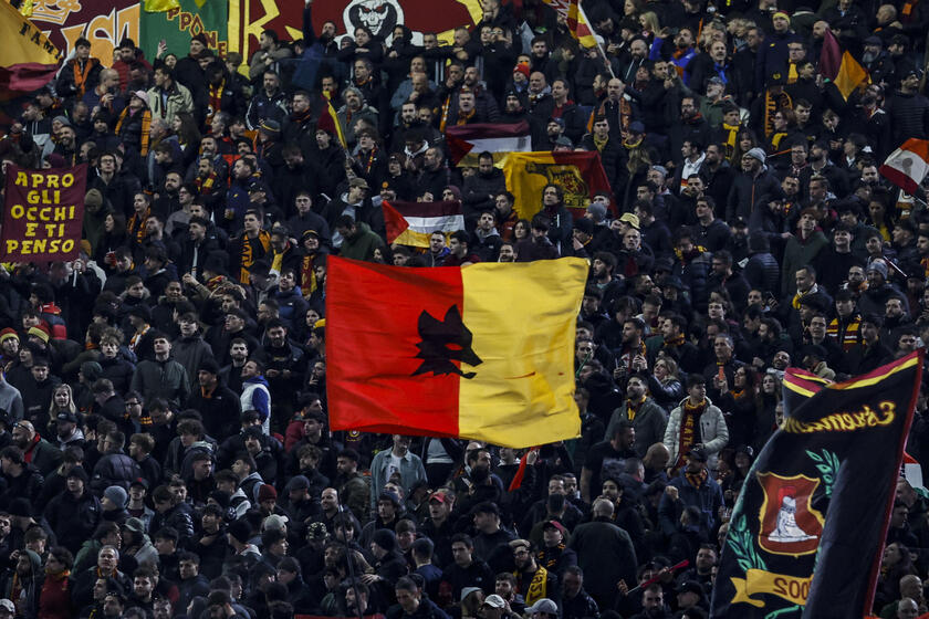 LA ROMA A BRIGHTON DOPO IL 4-0 DELL 'OLIMPICO - RIPRODUZIONE RISERVATA