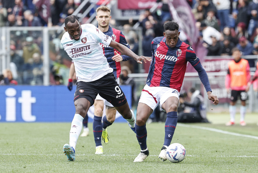 Soccer: Serie A ; Bologna - Salernitana - RIPRODUZIONE RISERVATA