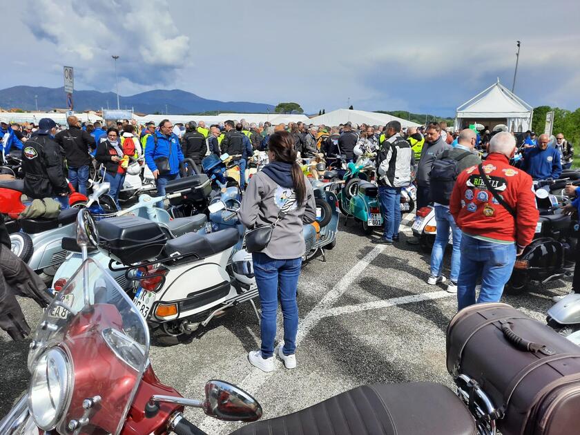 Vespa world days 2024 a Pontedera