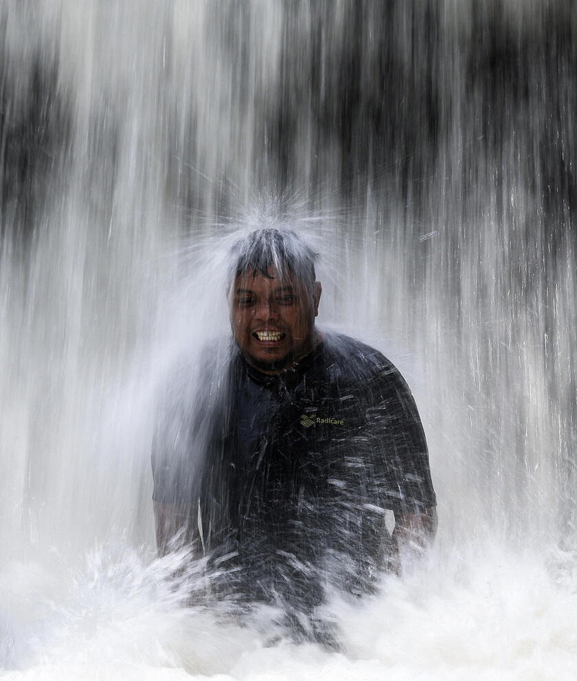 Forte ondata di caldo in Malesia