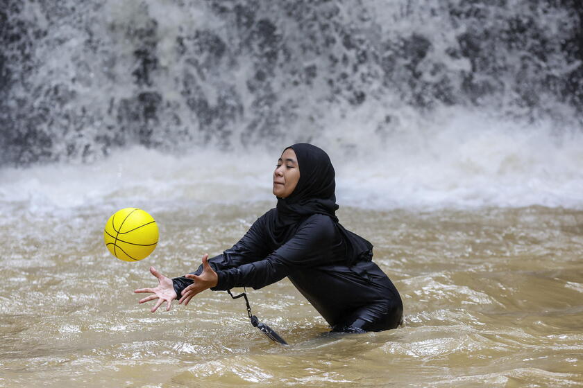 Forte ondata di caldo in Malesia