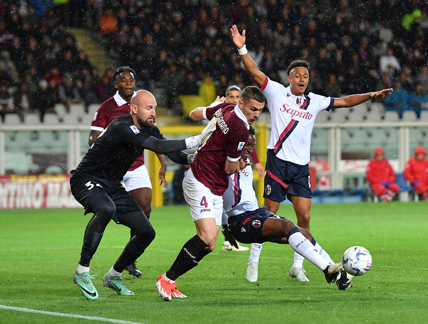 Serie A soccer match Torino FC vs Bologna FC