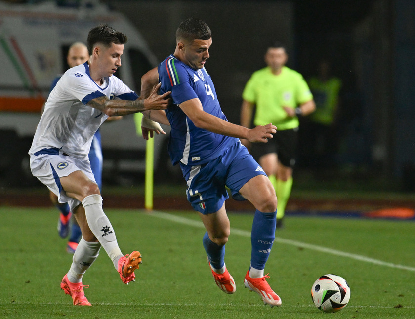 Friendly soccer match Italy vs Bosnia Herzegovina