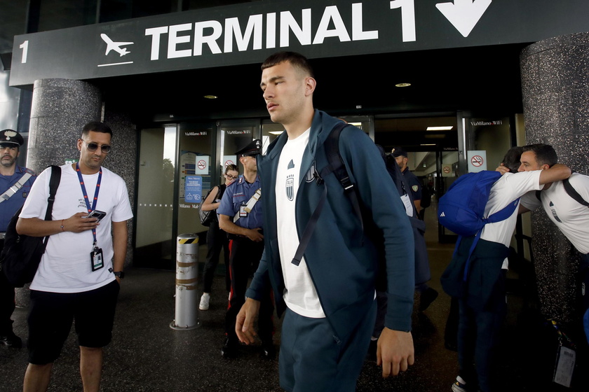 UEFA EURO 2024 - Italian national team arrives in Milan