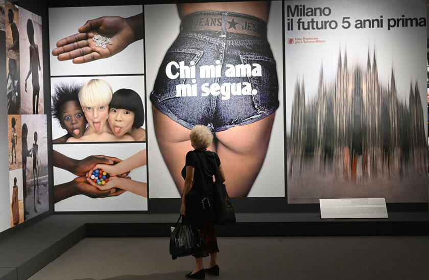 La mostra a Milano 'Oliviero Toscani. Professione fotografo'