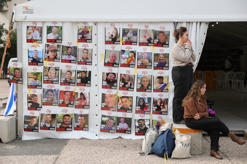 Families of Israeli hostages held in Gaza react to Israel-Hamas ceasefire deal