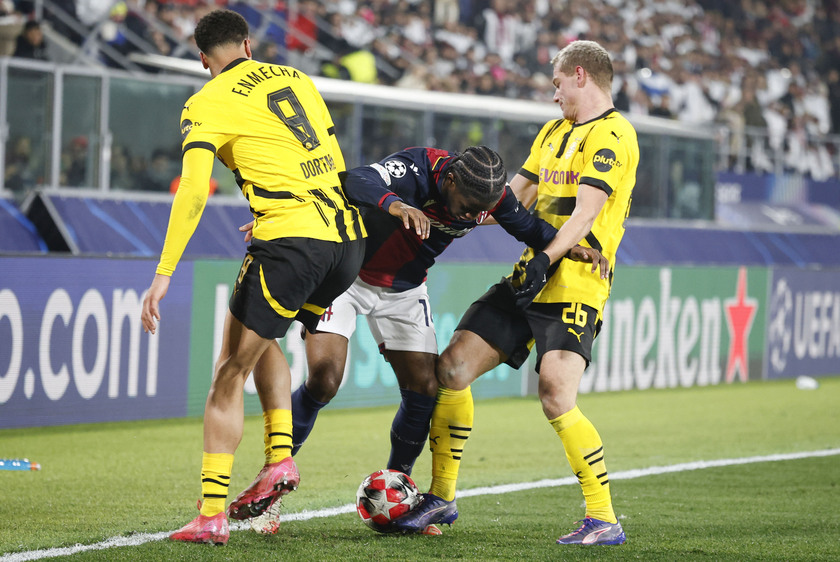 Champions League; Bologna-Borussia Dortmund