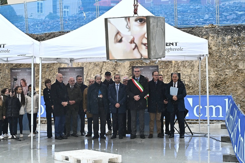 Genova, posa prima pietra per il nuovo ospedale Gaslini