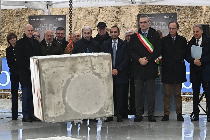 Genova, posa prima pietra per il nuovo ospedale Gaslini