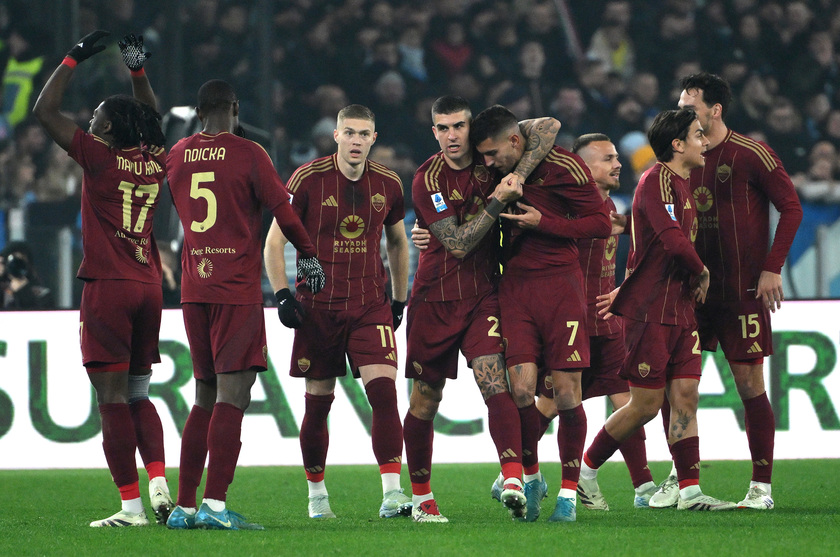 Soccer: Serie A; AS Roma vs SS Lazio