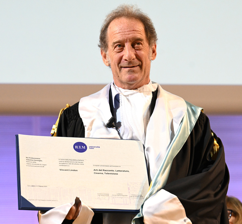 Master ad honorem a Vincent Lindon allo Iulm di Milano