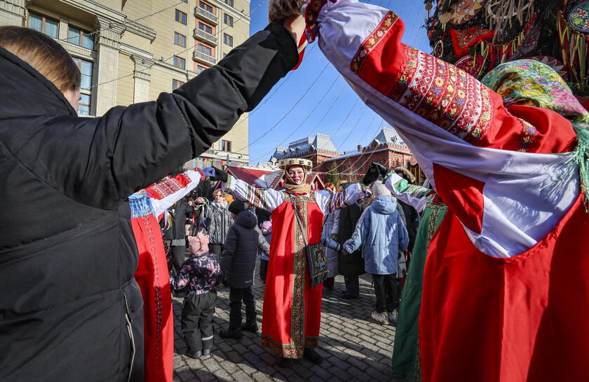 Opening of the festival Moscow Maslenitsa