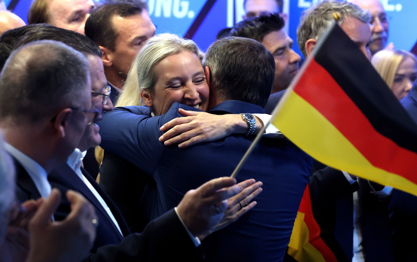 AFD election night event in German general elections