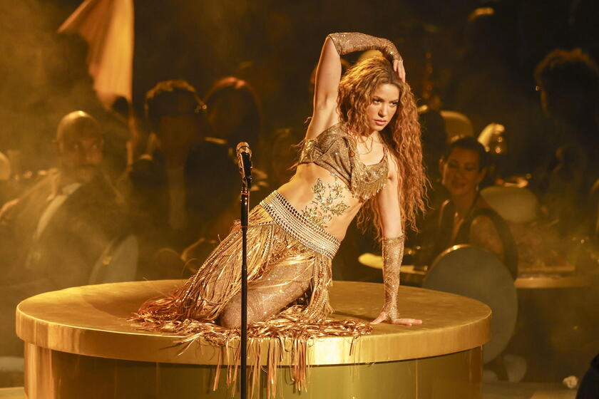 Grammy: Shakira ha vinto per il miglior album pop latino dell'anno con 'Las mujeres ya no lloran'