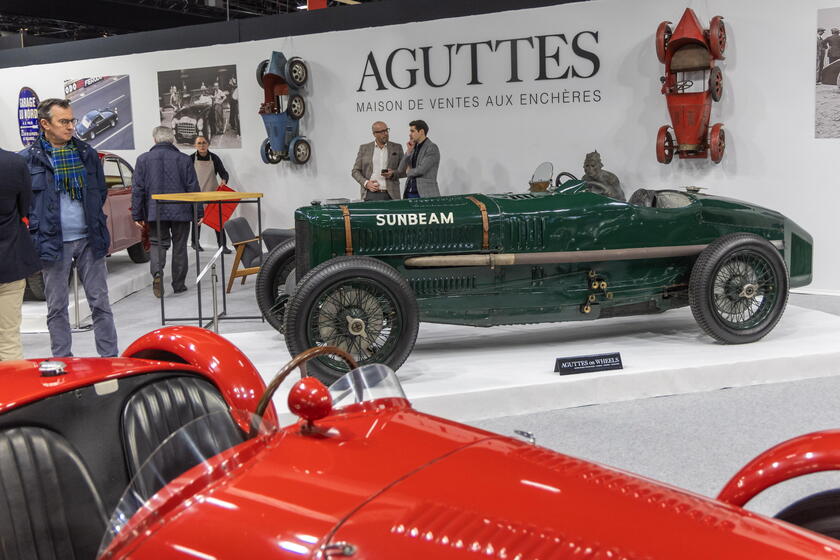 Retromobile vintage car show in Paris