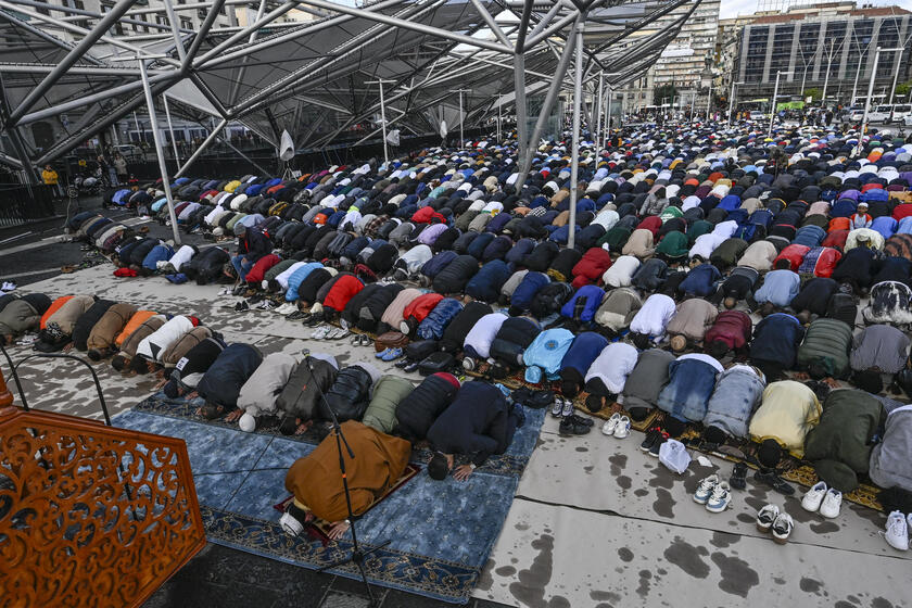 Napoli, preghiera di fine Ramadan