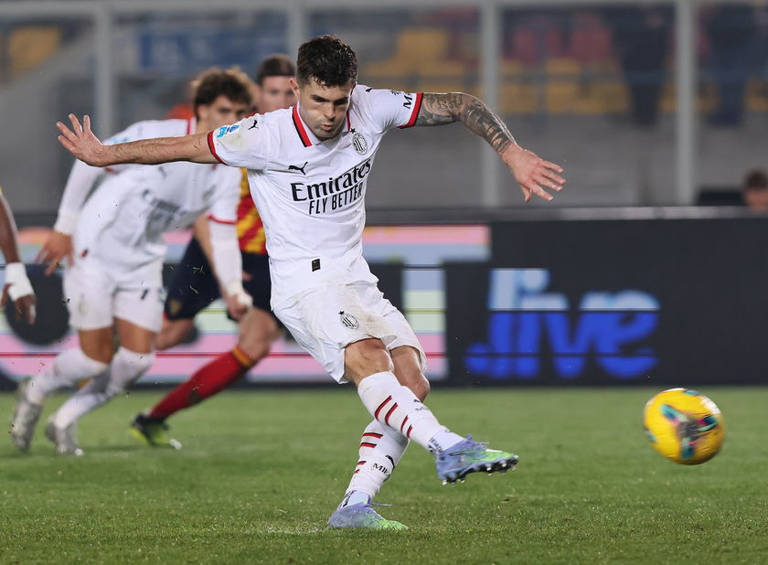 Soccer: Serie A; Lecce-Milan