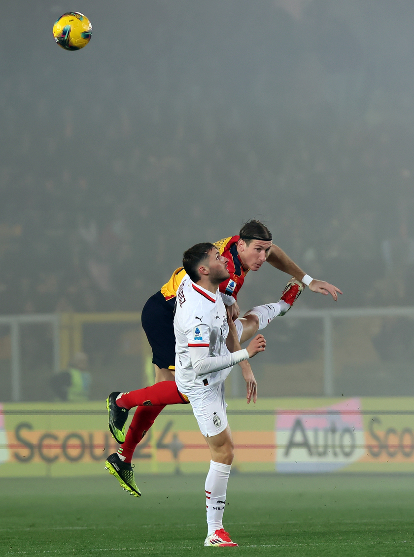 Soccer: Serie A; Lecce-Milan