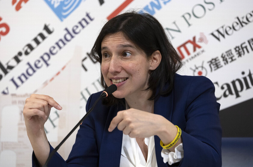 Schlein, Conte, Magi e Fratoianni a incontro su libertà di stampa