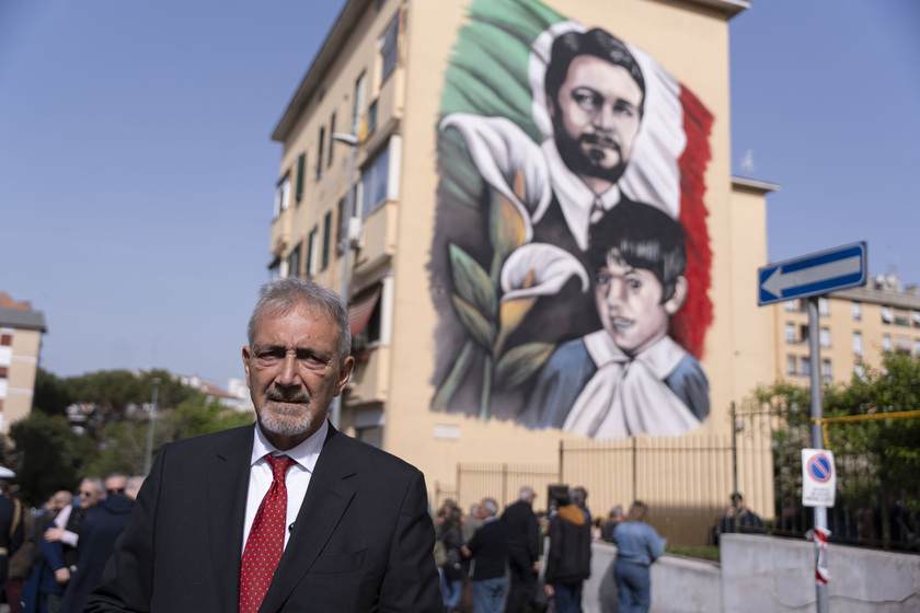 Rocca,'murale per Mattei mi ha commosso,segno di pacificazione'