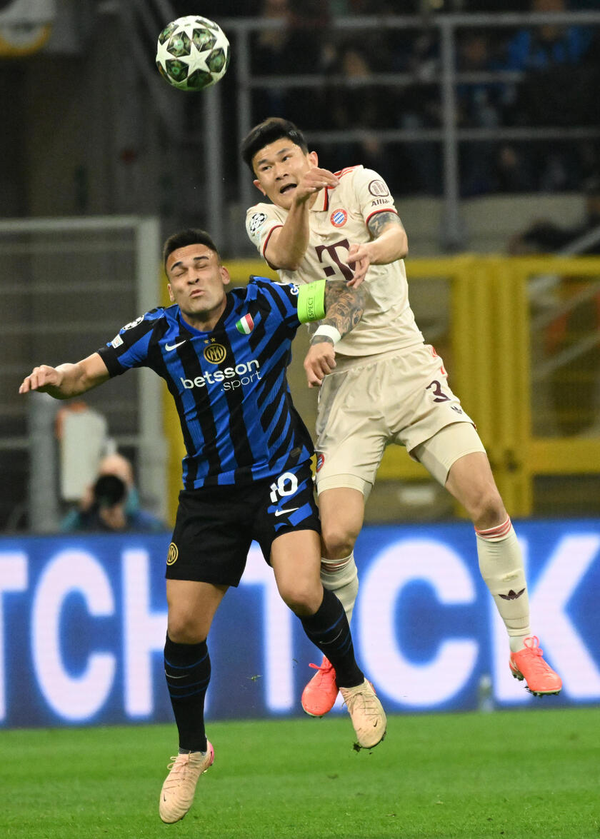 ITALY SOCCER: UEFA Champions League quarter final 2st leg, Inter Milan vs Bayern Munich