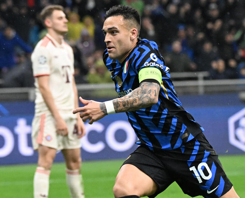 ITALY SOCCER: UEFA Champions League quarter final 2st leg, Inter Milan vs Bayern Munich