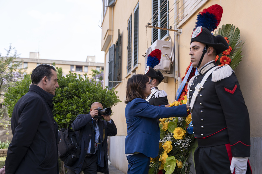 Rocca,'murale per Mattei mi ha commosso,segno di pacificazione'
