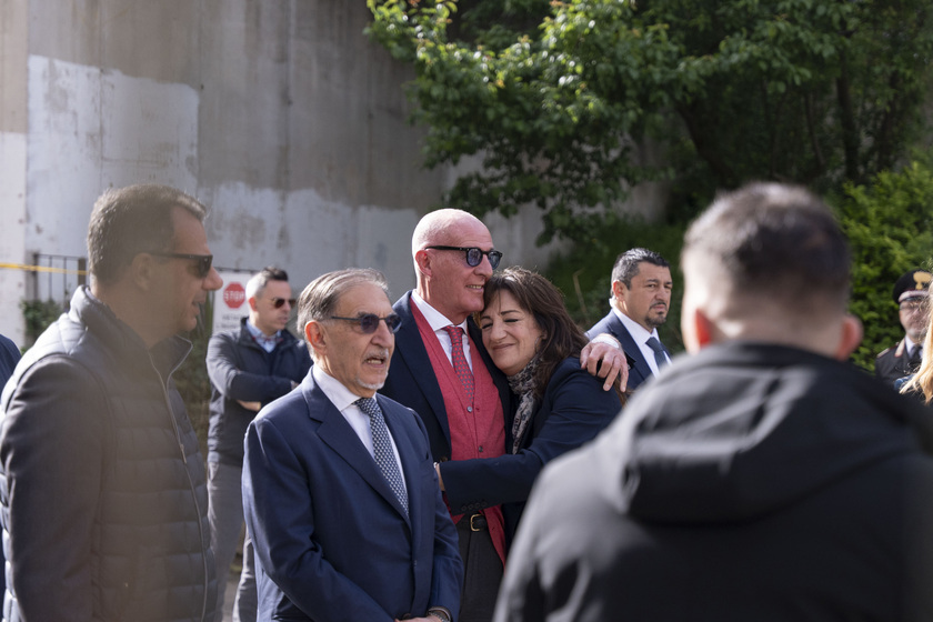 Rocca,'murale per Mattei mi ha commosso,segno di pacificazione'