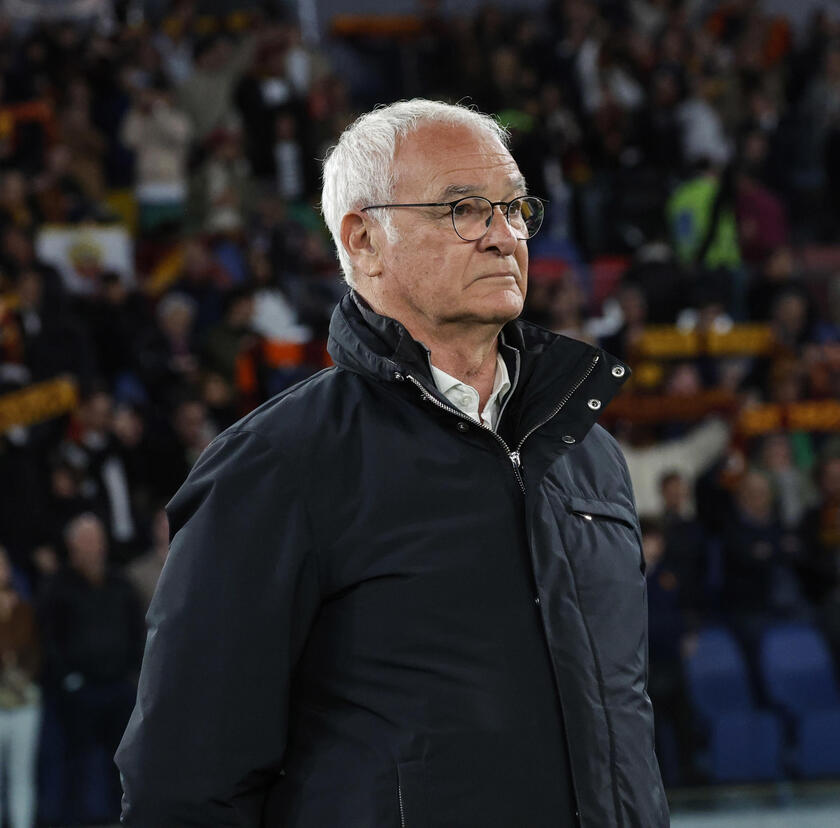 Serie A soccer match between AS Roma vs Hellas Verona