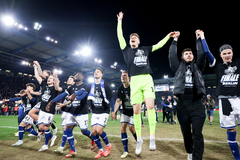 DFB Cup semi final - Arminia Bielefeld vs Bayer 04 Leverkusen