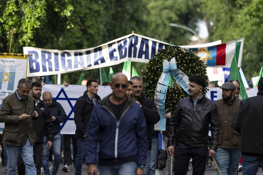 Brigata ebraica e Comunità a Piramide, 'sempre antifascisti'